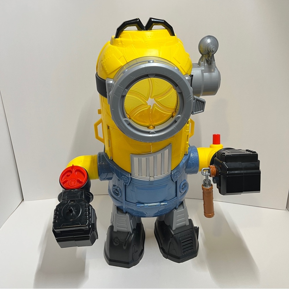 19" Mattel 2020 Minion Imaginext Minion-Bot Toy Robot Playset The Rise of Gru